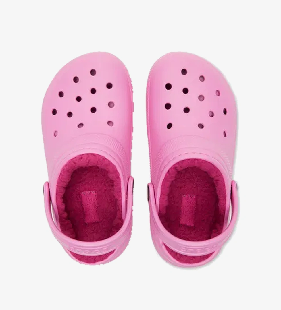 Crocs Classic Lined Clog Lifestyle Slippers Pembe Terlik