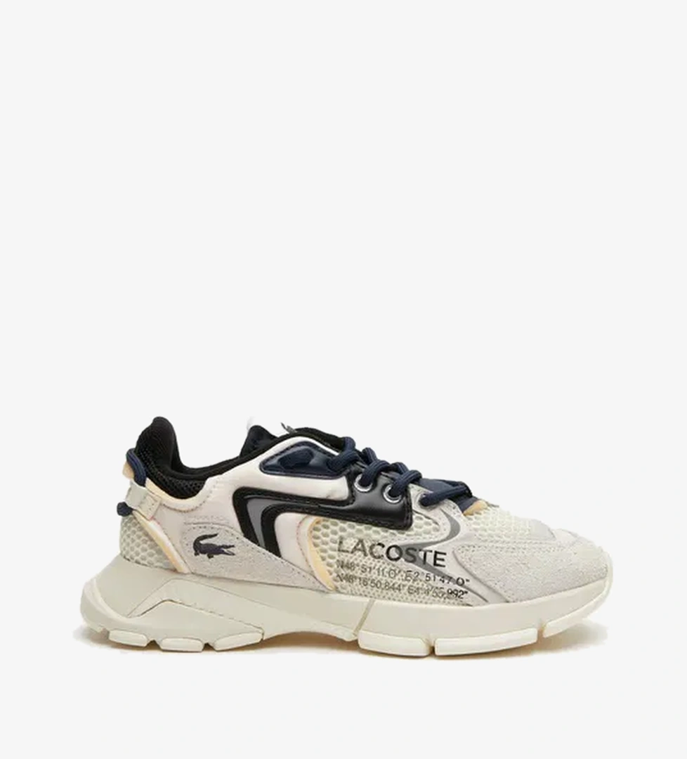 Lacoste L003 Neo Kadın Bej Sneaker - Görsel 1