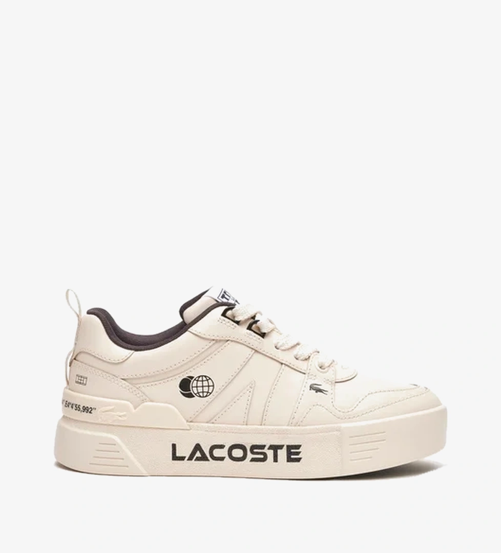 Lacoste Lacoste L002 Kadın Bej Sneaker Occasion'da! Bej - 1. görsel