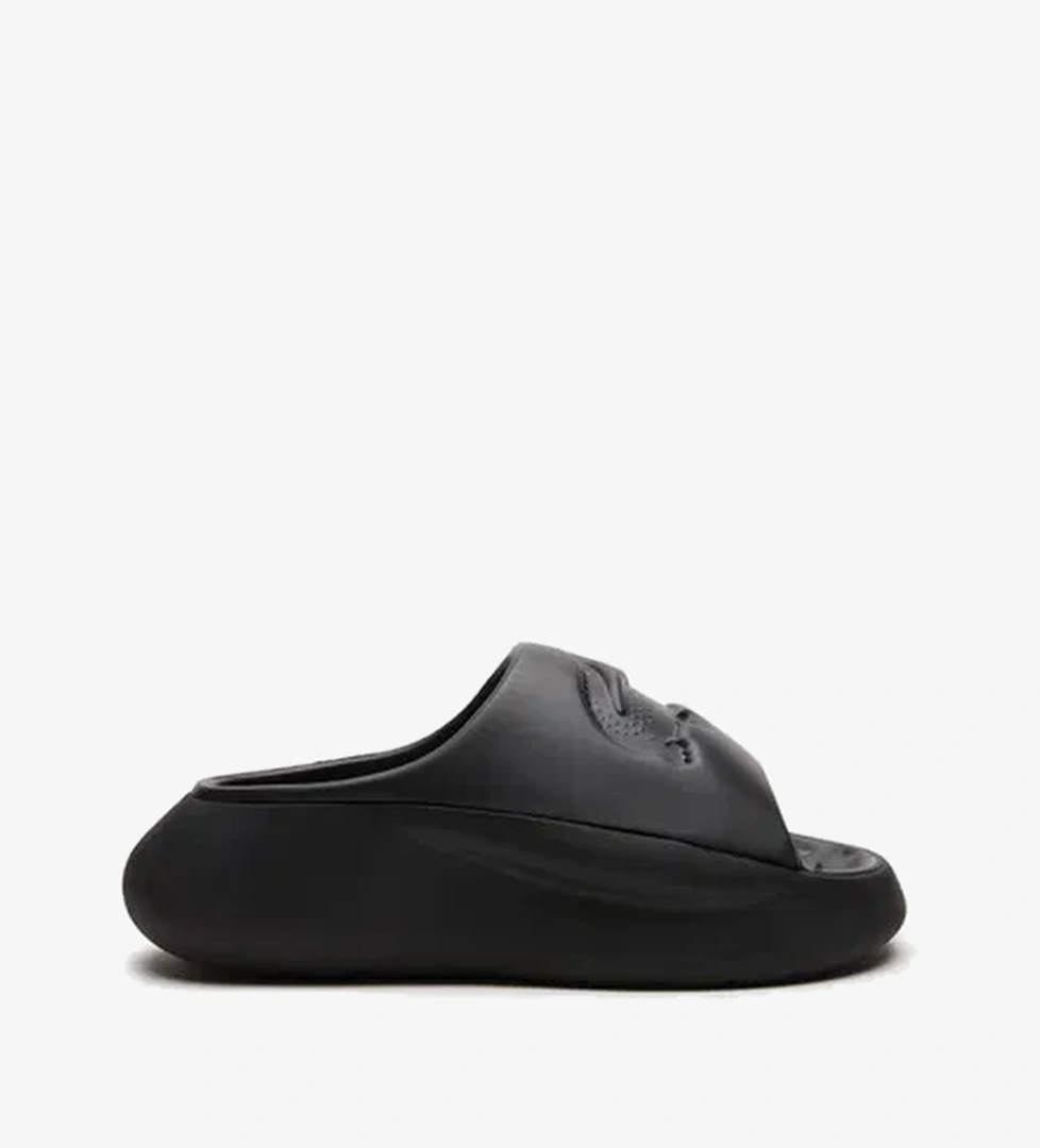 Lacoste Croco Kadın Siyah Terlik