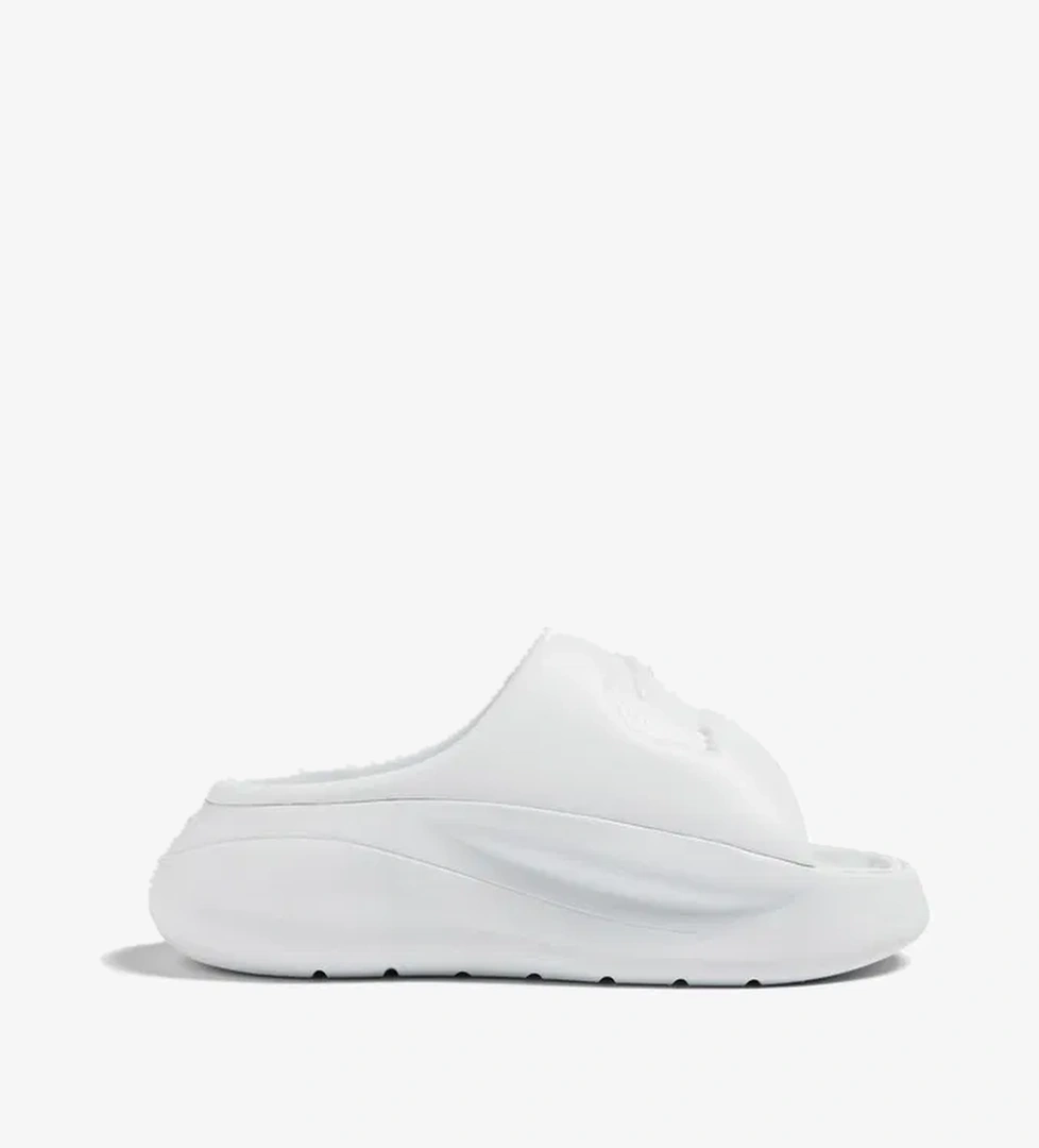 Lacoste Croco Kadın Beyaz Terlik model görseli