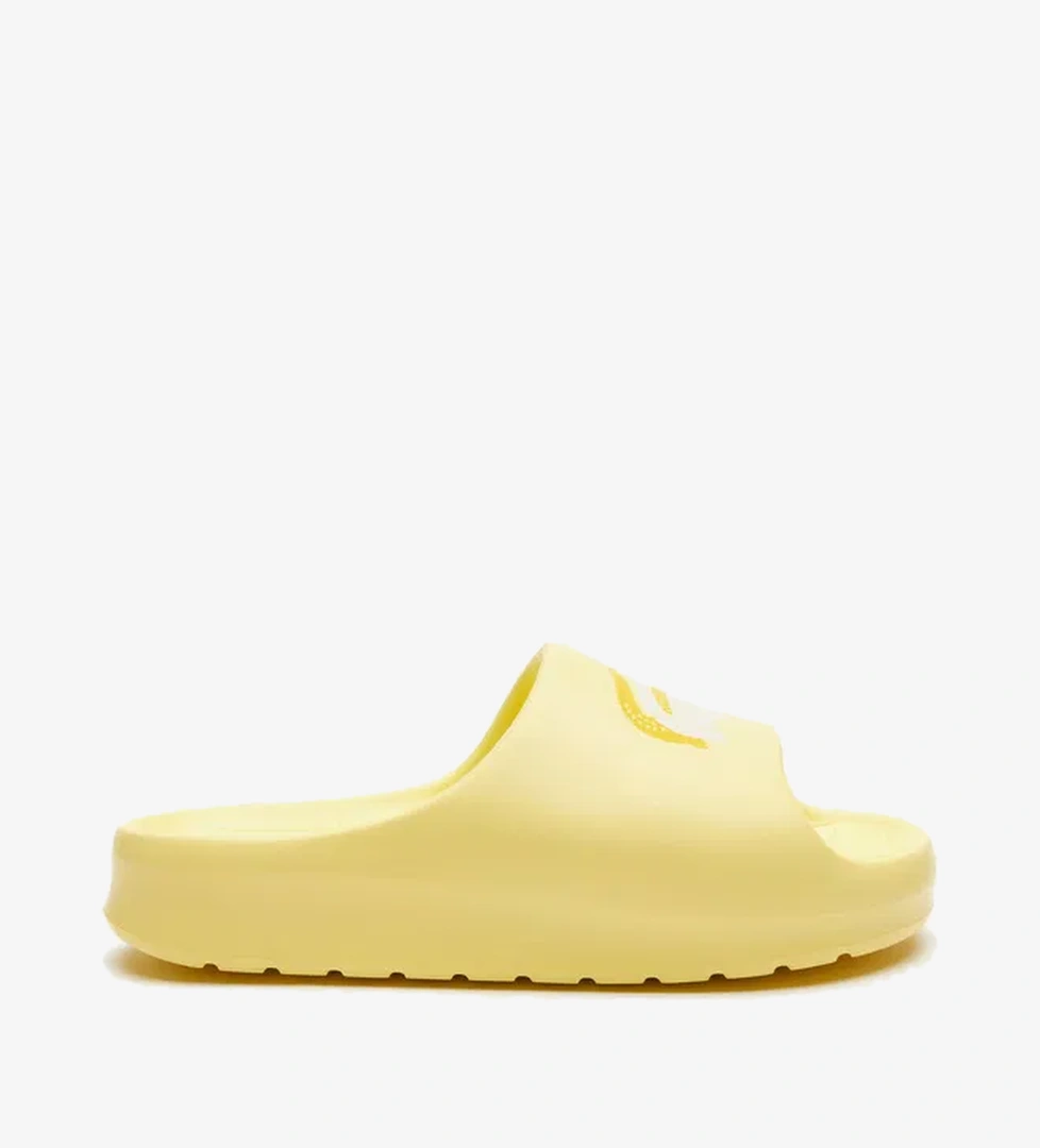 Lacoste Croco 2.0 Evo Kadın Sarı Terlik