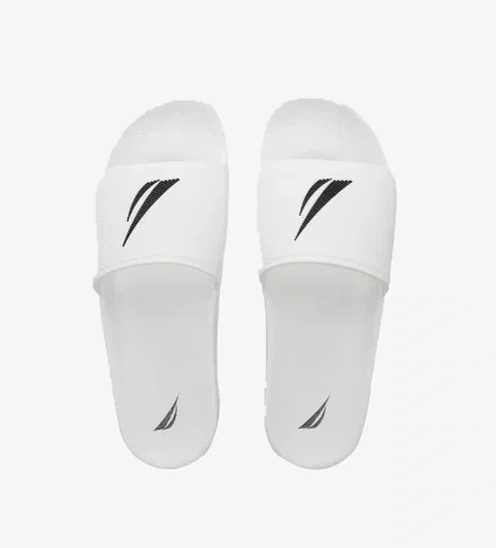 Nautica Erkek Beyaz Terlik - Görsel 1