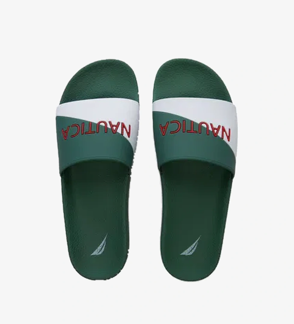 Nautica Nautica Erkek Yeşil Terlik Sandalet & Terlik | Occasion Yeşil - 1. görsel