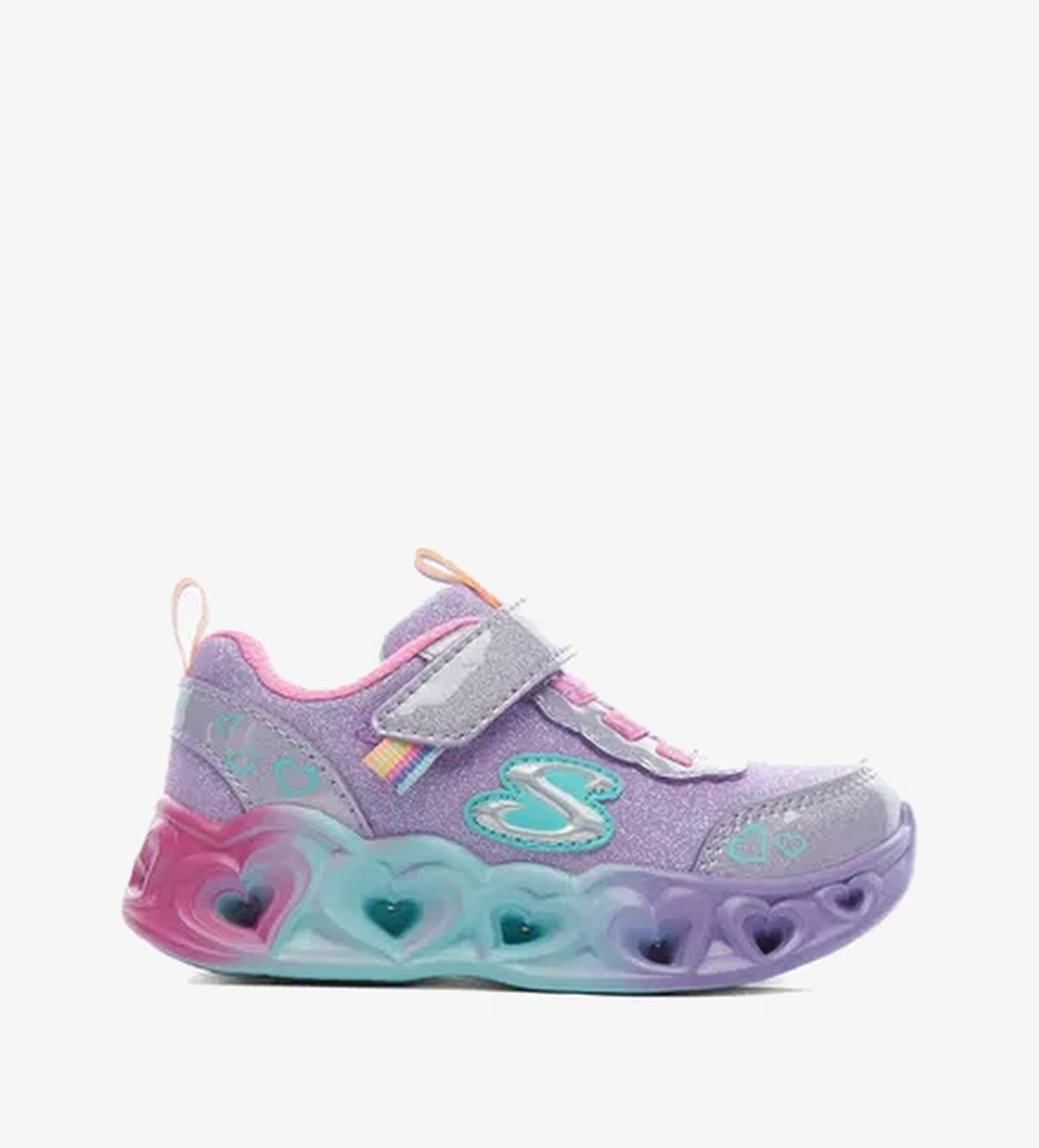 Skechers Skechers Heart Lights - Color Joyful Bebek Mor Spor Ayakkabı model görseli