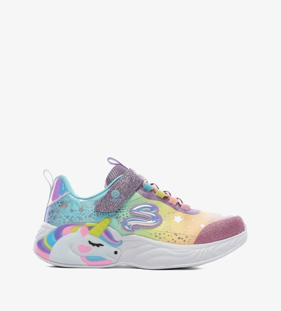 Skechers Skechers Renkli S Lights-Unicorn Dreams Çocuk Mor Spor Ayakkabı Sneaker | Occasion Renkli - 1. görsel