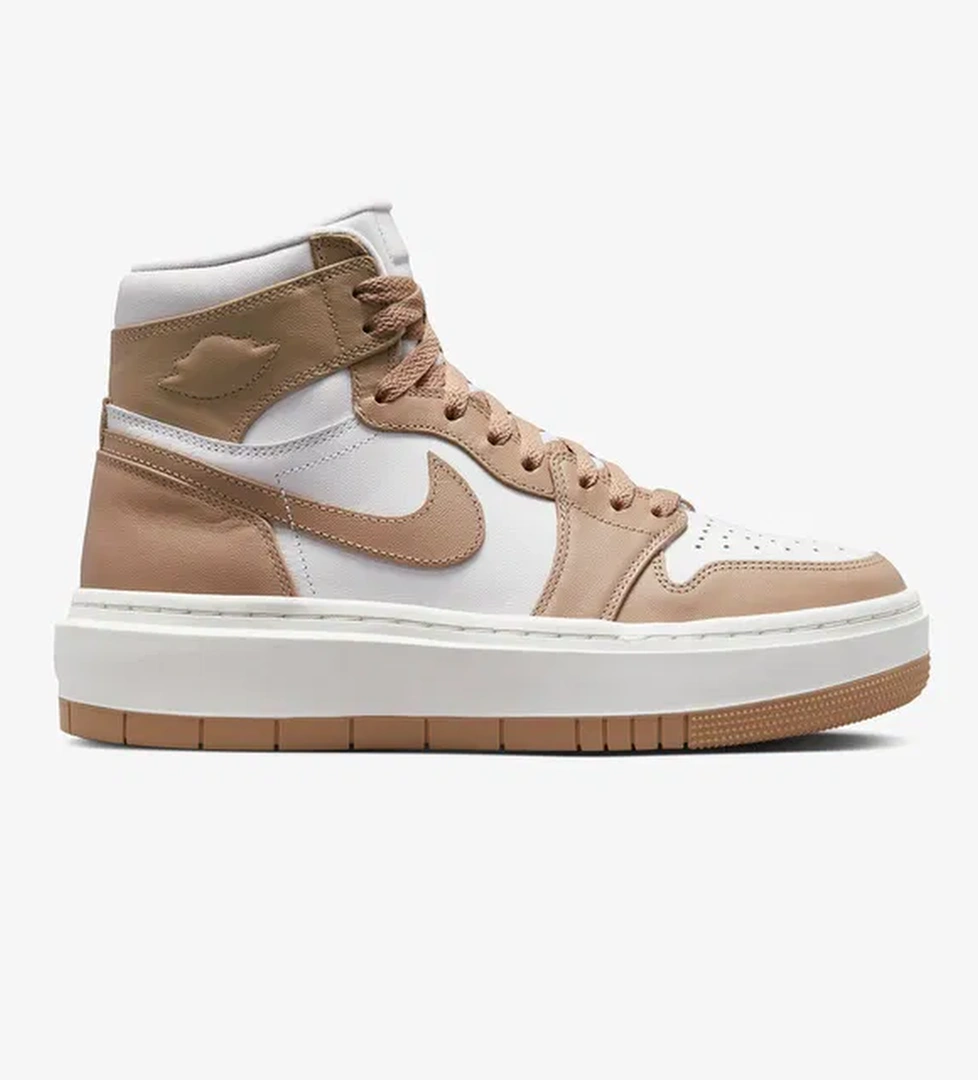 Jordan Air 1 Elevate High Kadın Bej Spor Ayakkabı - Görsel 1