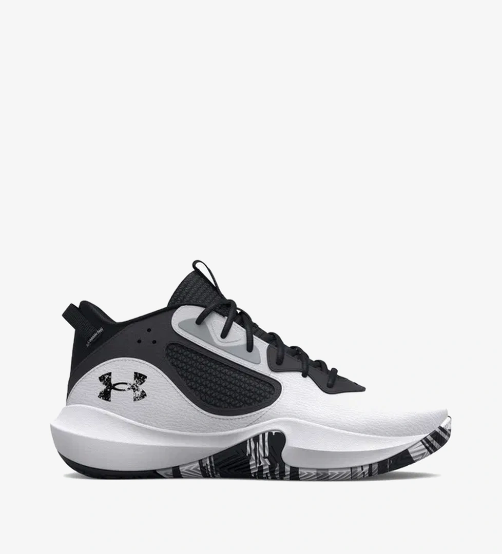 Under Armour Lockdown 6 Erkek Beyaz Spor Ayakkabı - Görsel 1