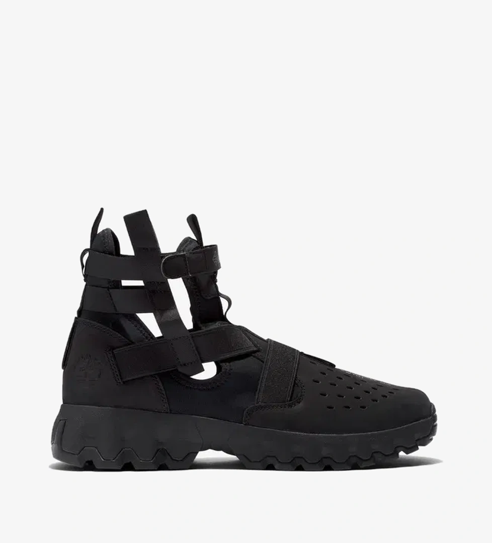 Timberland Edge Boot Erkek Siyah Sandalet - Görsel 1