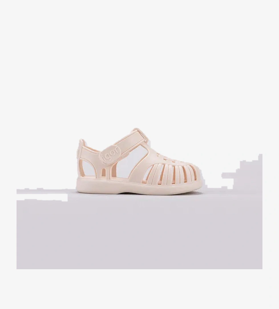 Igor Tobby Solid Bebek Krem Sandalet