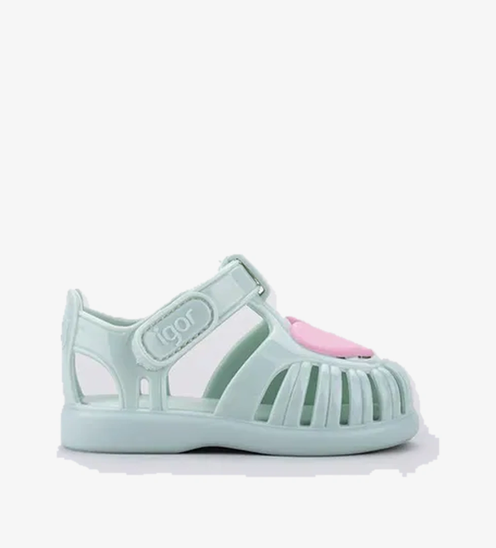 Igor Igor Tobby Gloss Love Bebek Yeşil Sandalet model görseli