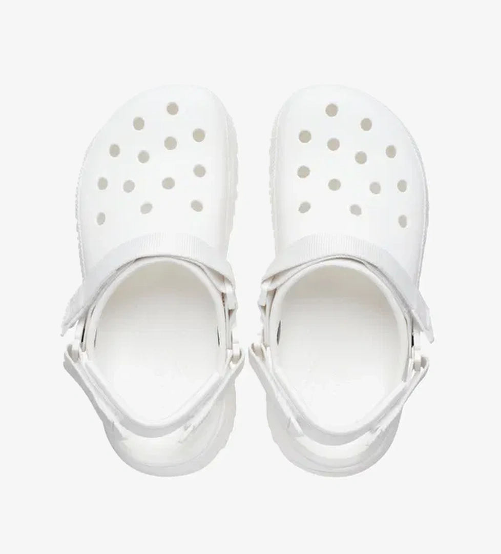 Crocs Classic Hiker Kadın Beyaz Terlik