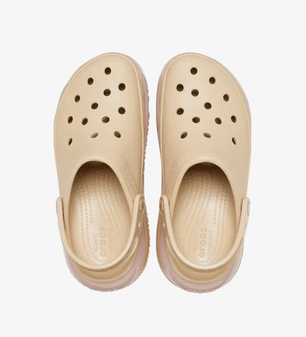 Crocs Crocs Classic Mega Crush  Kadın Bej Terlik model görseli