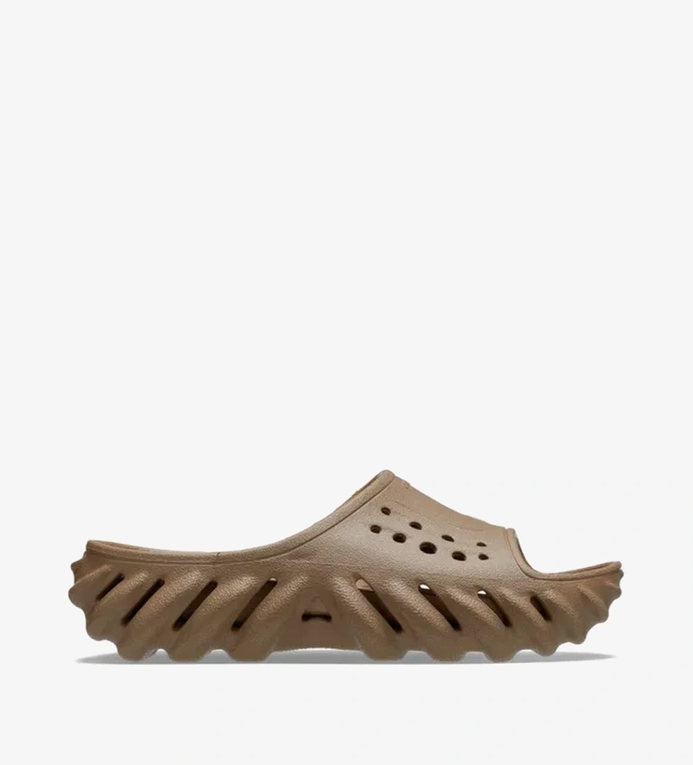 Crocs Echo Slide Unisex Kahverengi Terlik