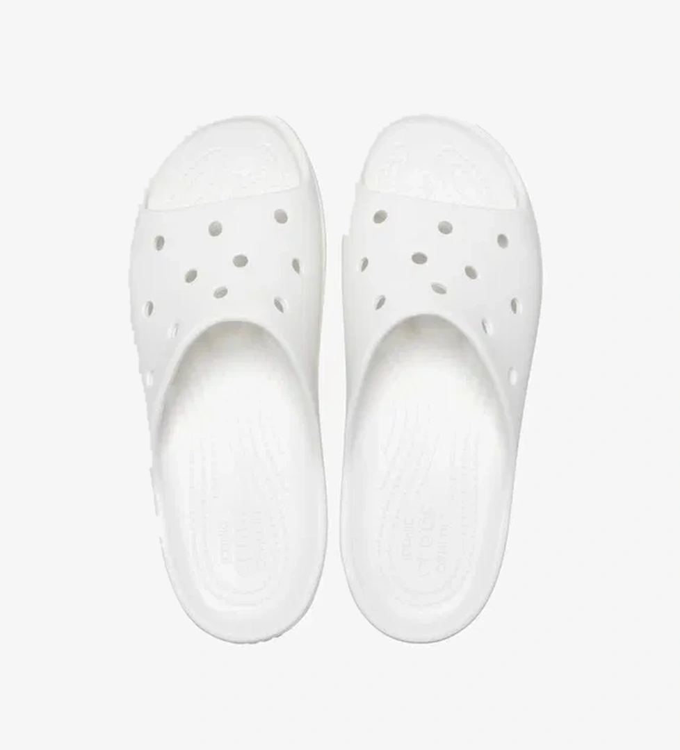Crocs Crocs Classic Platform Slide Kadın Beyaz Terlik model görseli