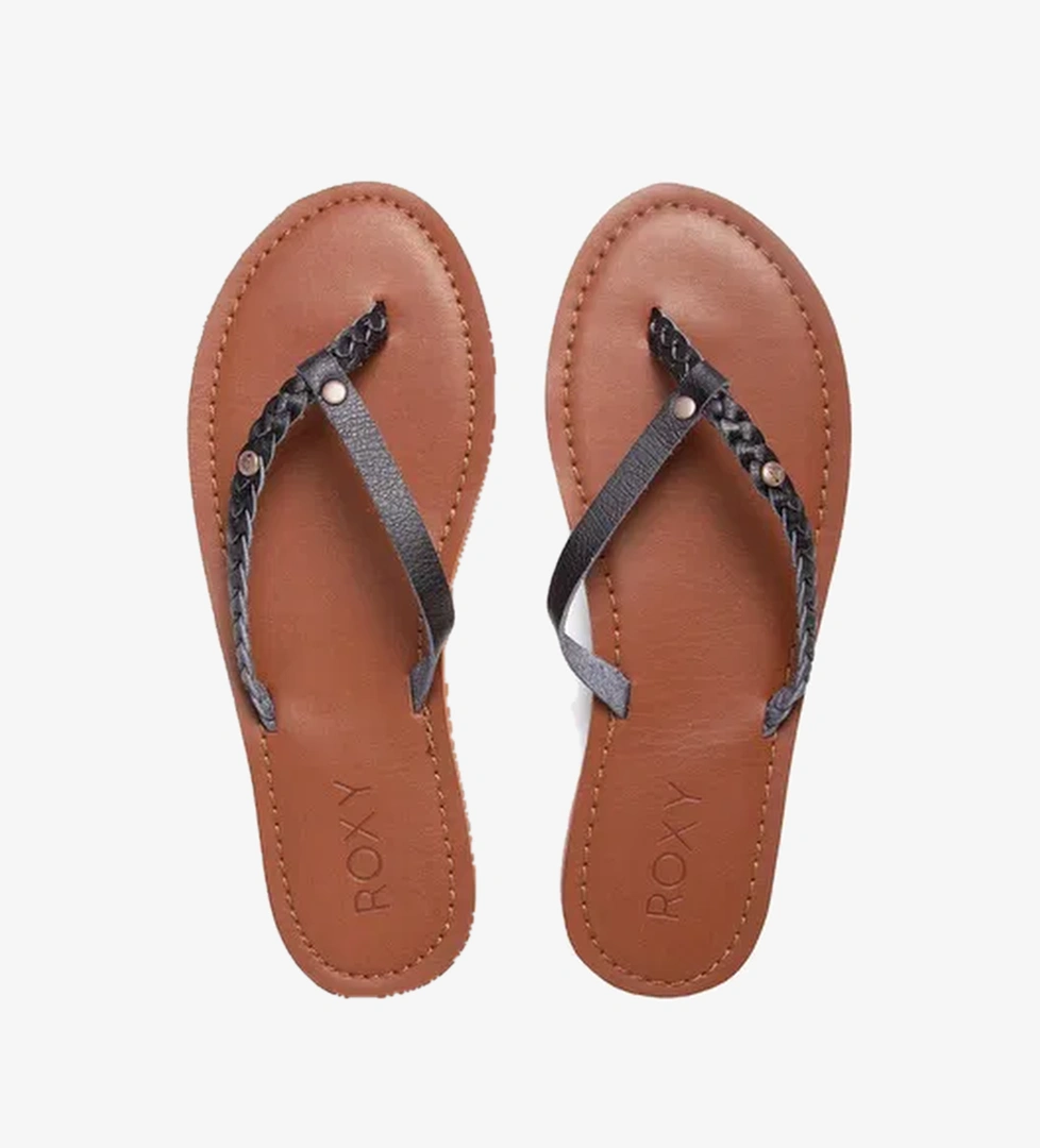 Roxy Livia Kadın Kahverengi Terlik - Görsel 1