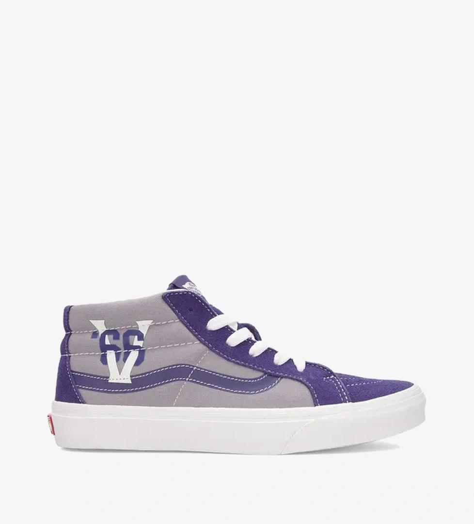 Vans Violett Çocuk Gri Sneaker - Görsel 1