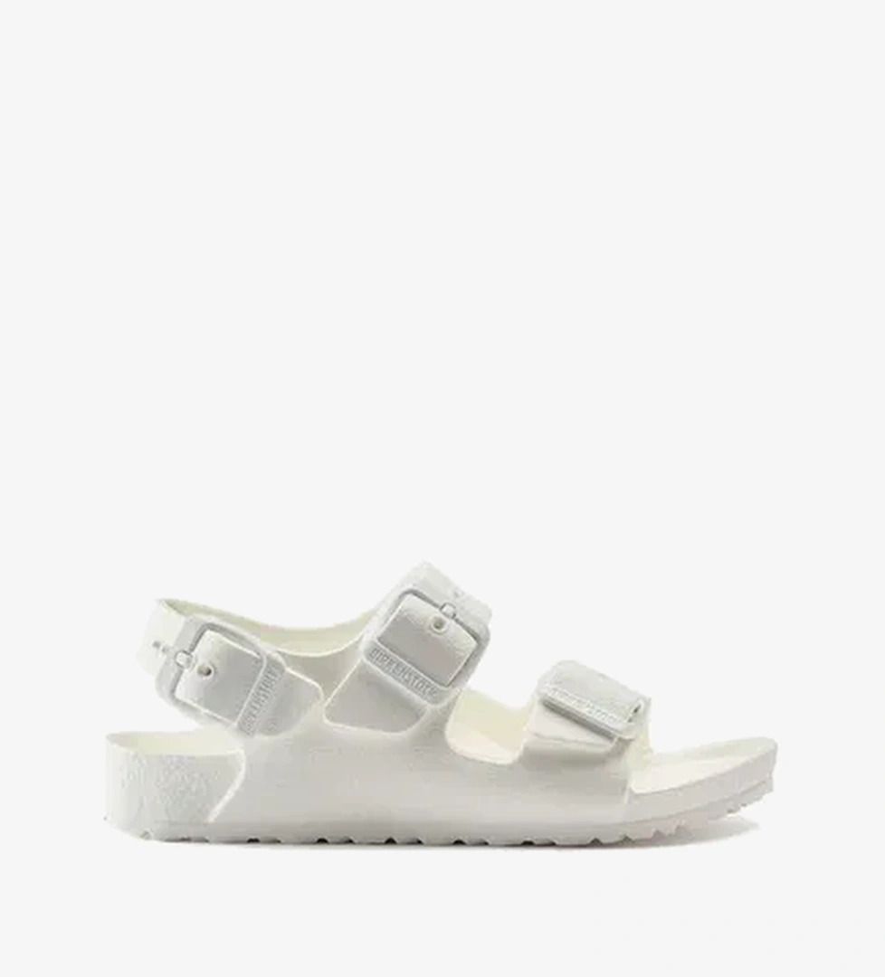 Birkenstock Milano Eva Bebek Beyaz Sandalet - Görsel 1