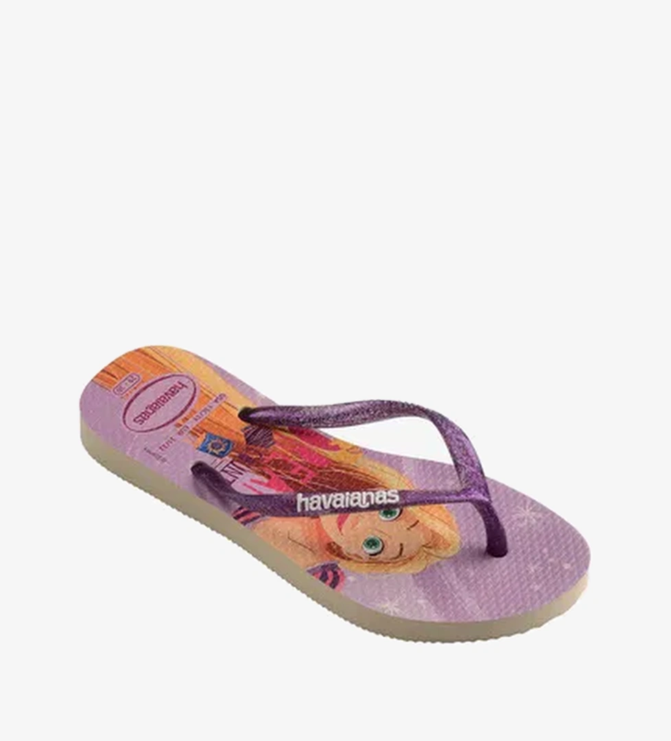 Havaianas Havaianas Slim Princess Çocuk Pembe Terlik Sandalet & Terlik | Occasion Pembe - 1. görsel