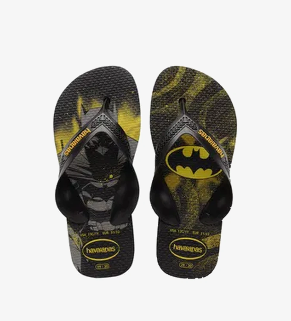 Havaianas Max Hero Çocuk Siyah Terlik