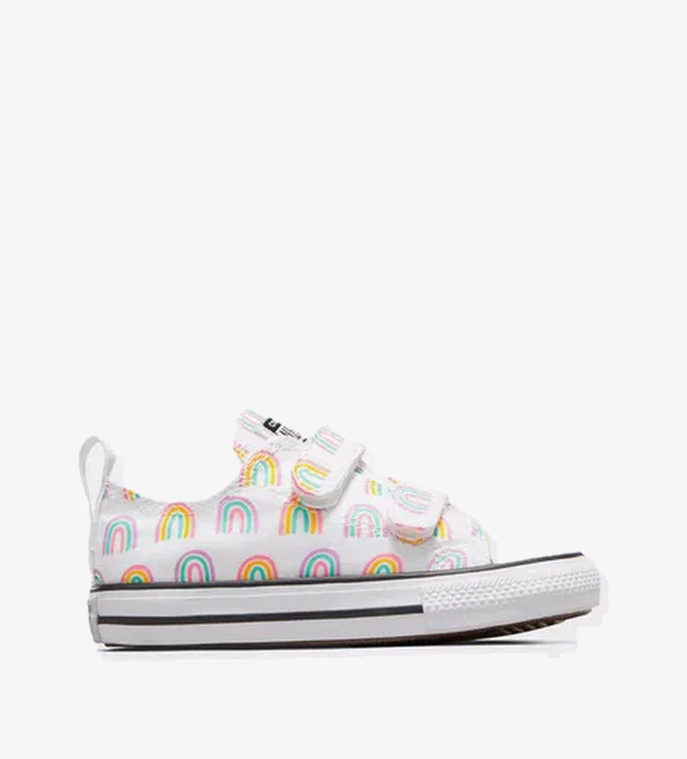 Converse Chuck Taylor All Star Easy- On Rainbows Bebek Beyaz Sneaker - Görsel 1