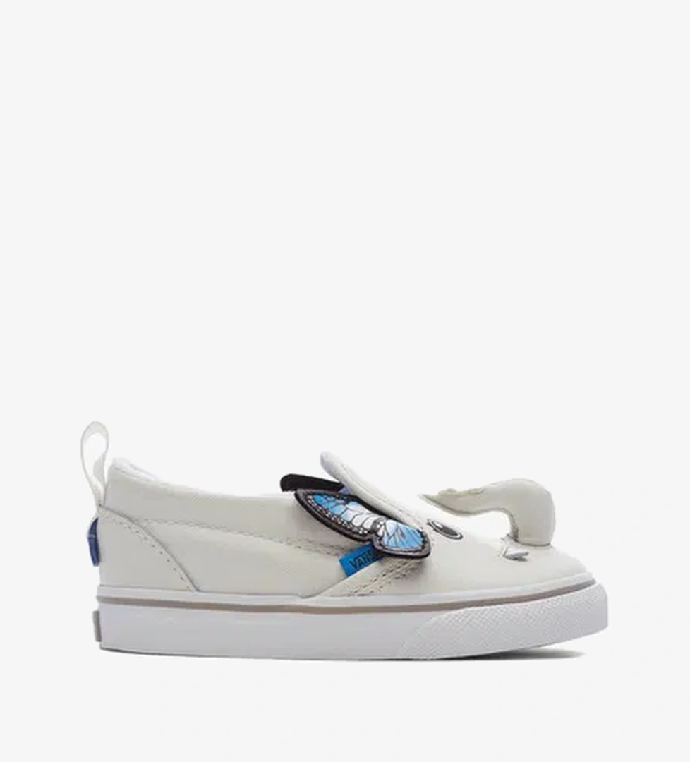 Vans Slip-On V Elephantastic Bebek Gri Sneaker - Görsel 1