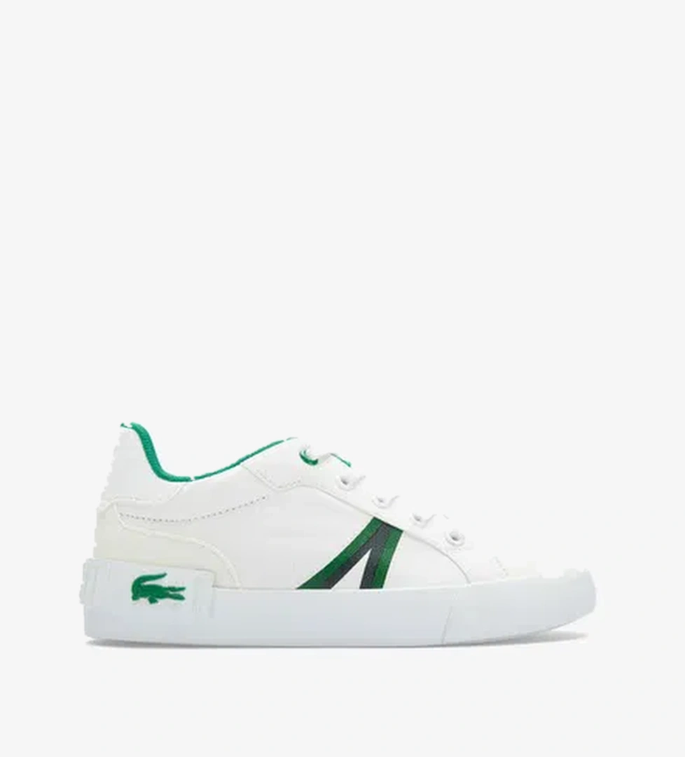 Lacoste L004 Çocuk Beyaz Sneaker
