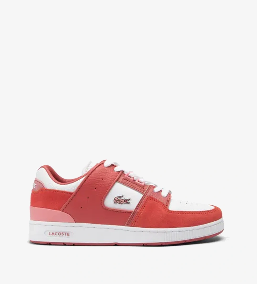Lacoste Court Cage Kadın Kırmızı Sneaker - Görsel 1