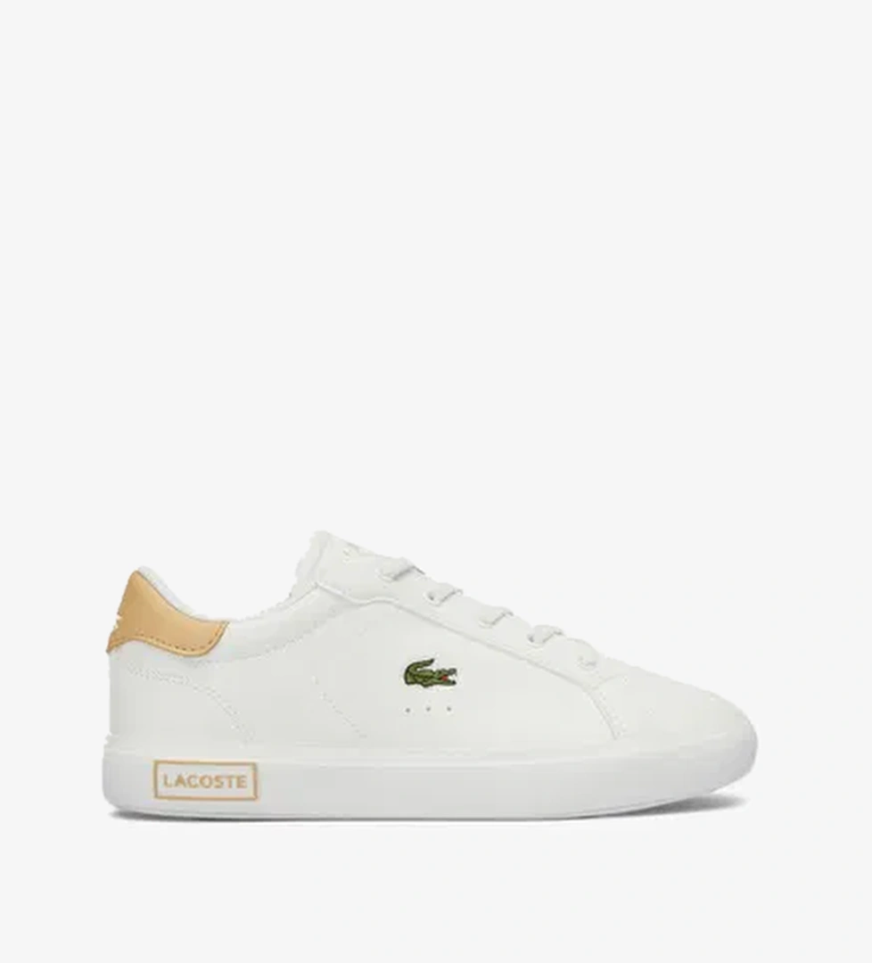 Lacoste Powercourt Çocuk Beyaz Sneaker