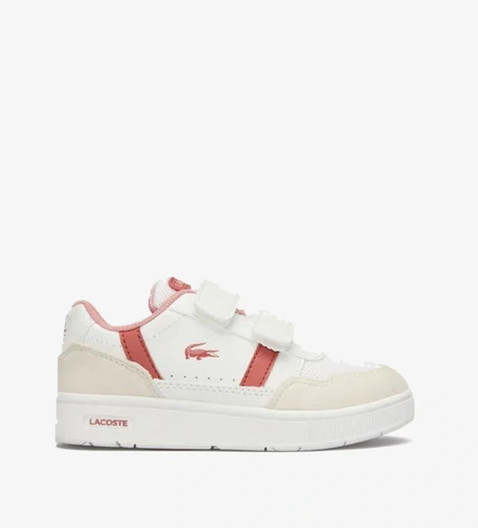 Lacoste Lacoste T/CLIP Bebek Beyaz/Pembe Sneaker Occasion'da! Beyaz - 1. görsel