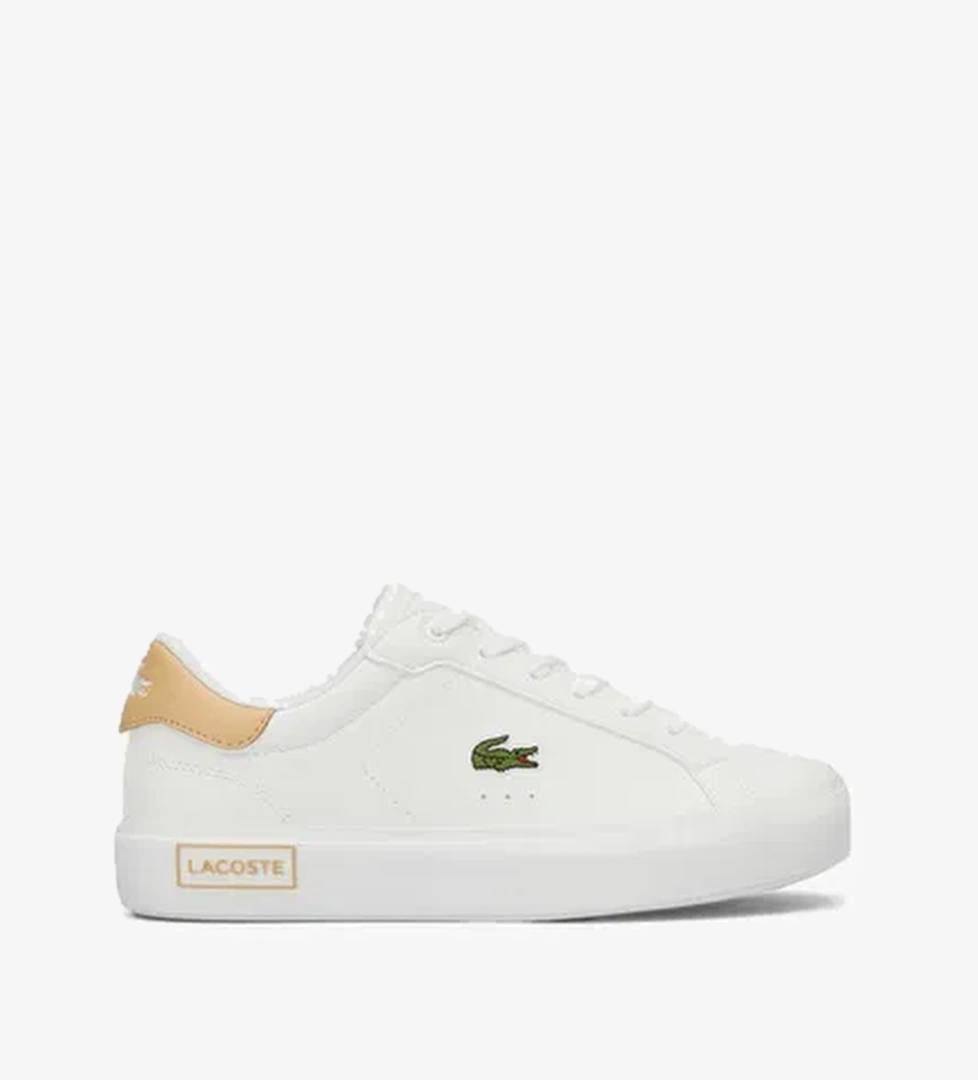 Lacoste Powercourt Çocuk Beyaz Sneaker