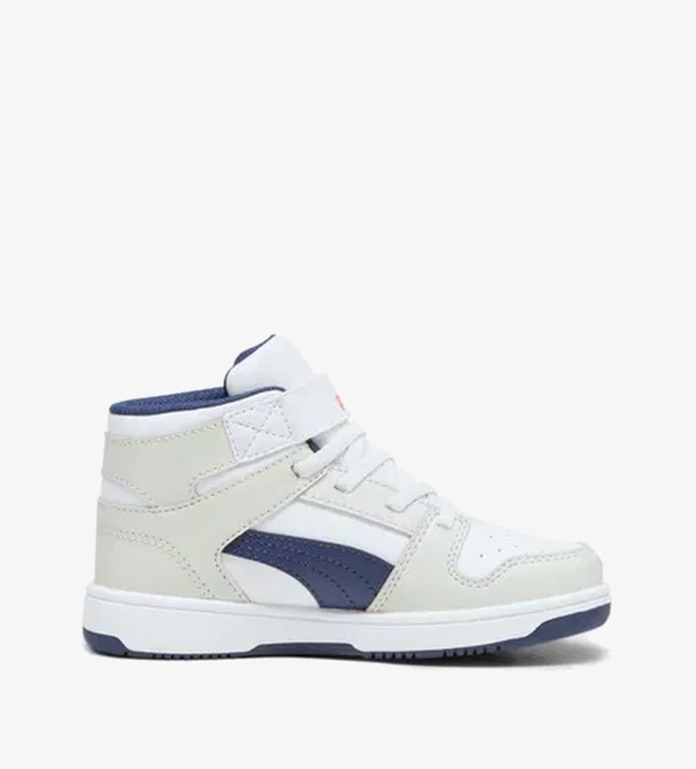 Puma Puma Rebound Layup Çocuk Beyaz Spor Ayakkabı model görseli