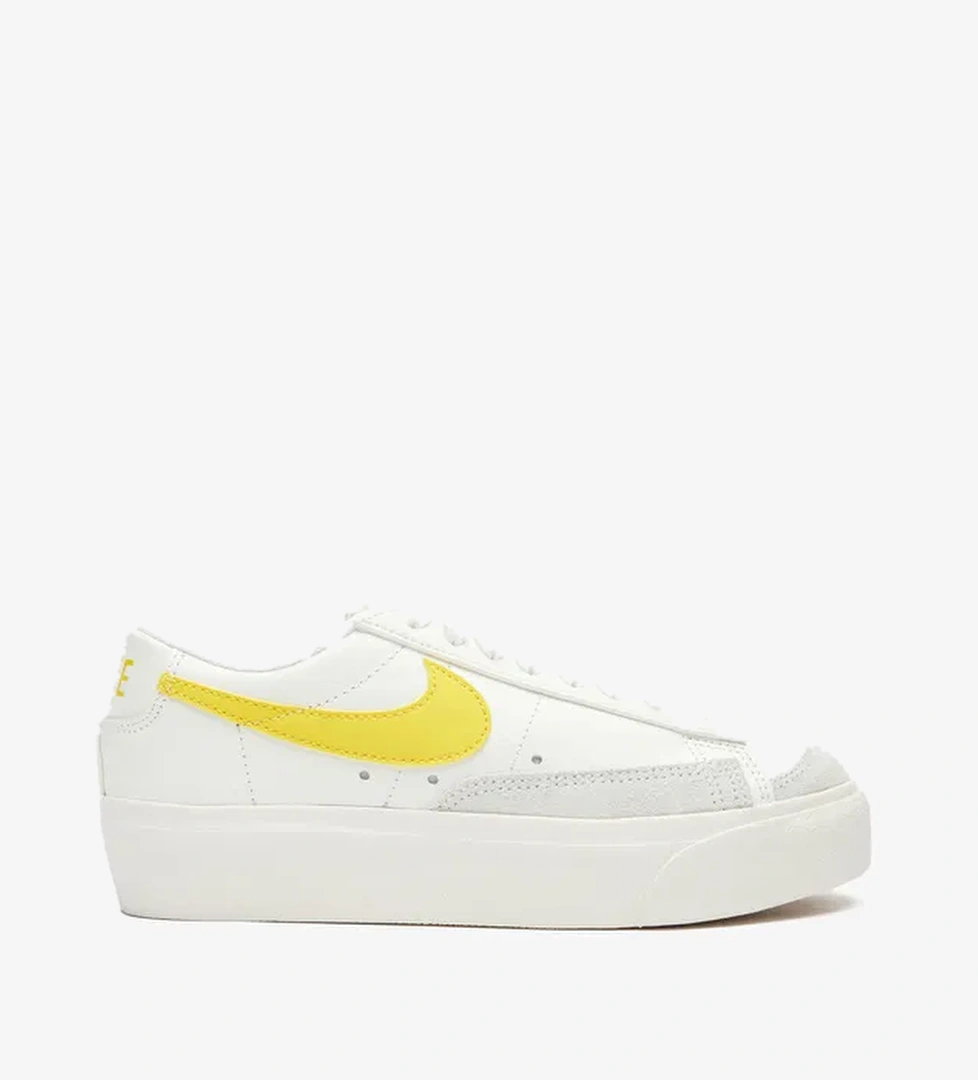 Nike Nike Blazer Low Platform Kadın Beyaz Spor Ayakkabı Sneaker | Occasion Beyaz - 1. görsel