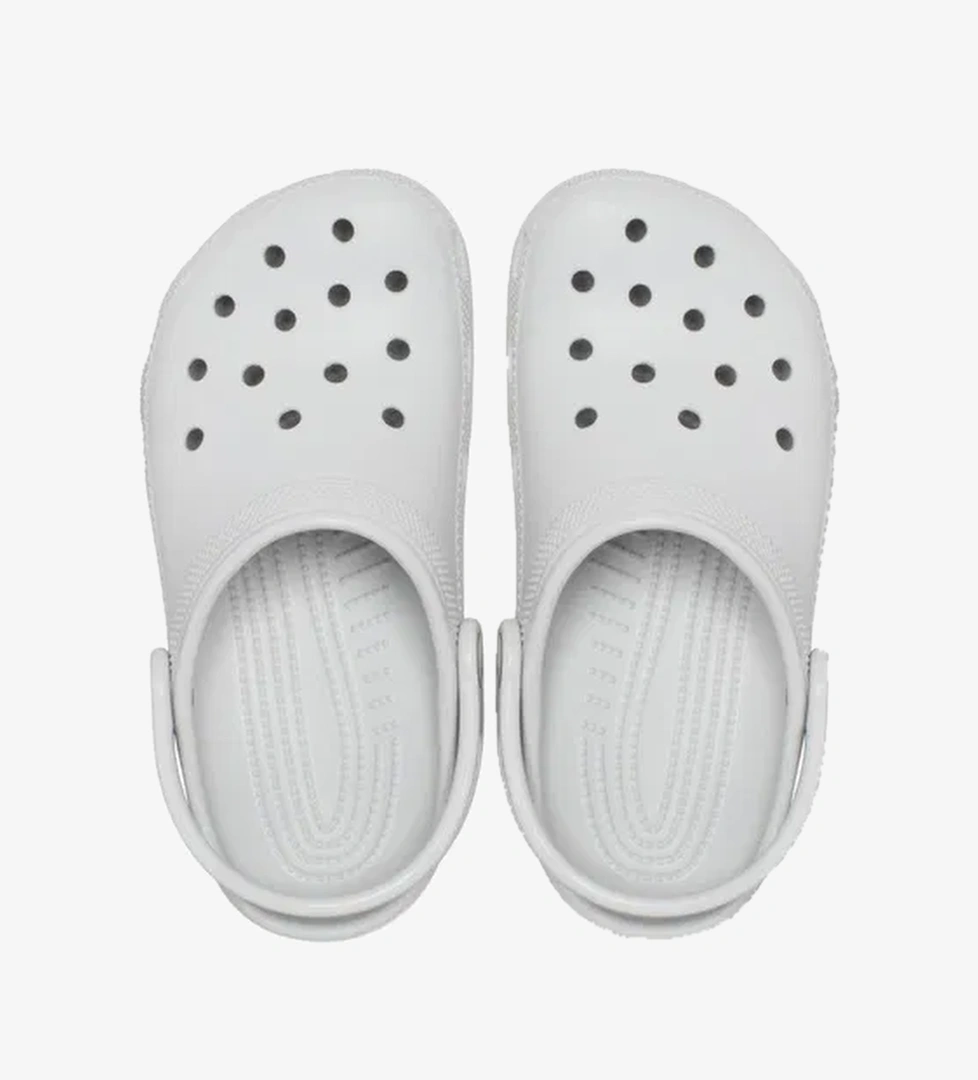 Crocs Classic Clog Çocuk Gri Terlik - Görsel 1