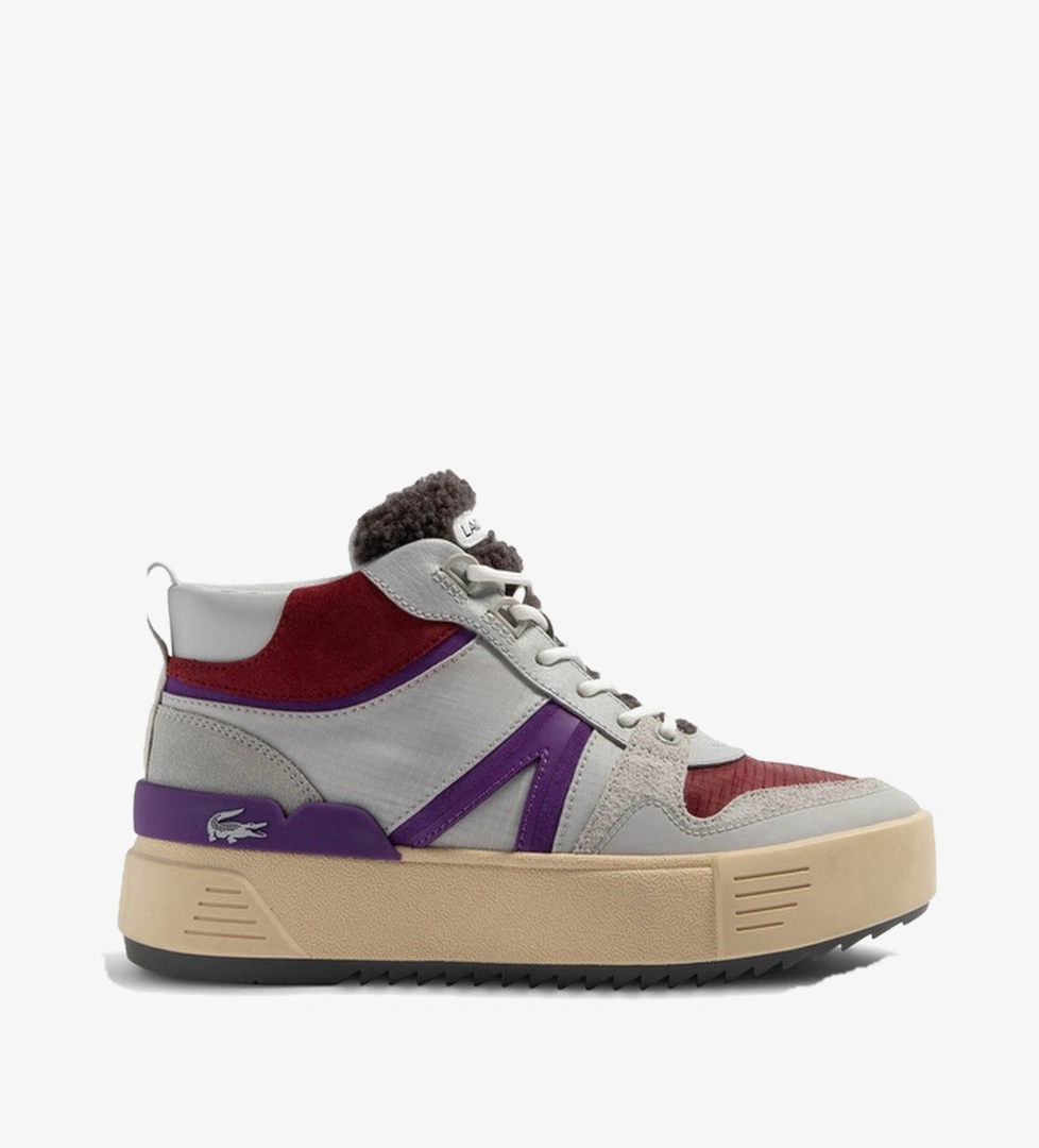 Lacoste L002 Winter Mid Kadın Gri Bot