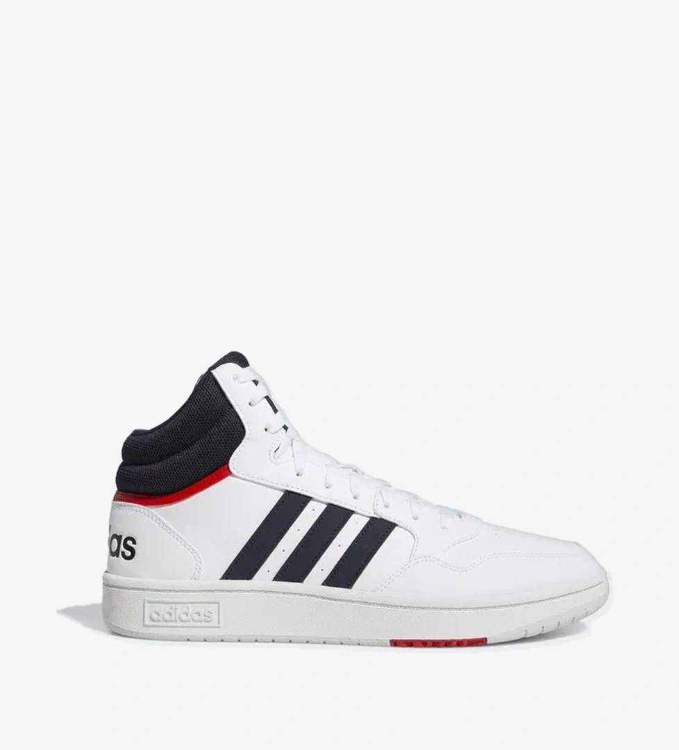 Adidas adidas Hoops 3.0 Mid Erkek Beyaz Spor Ayakkabı model görseli