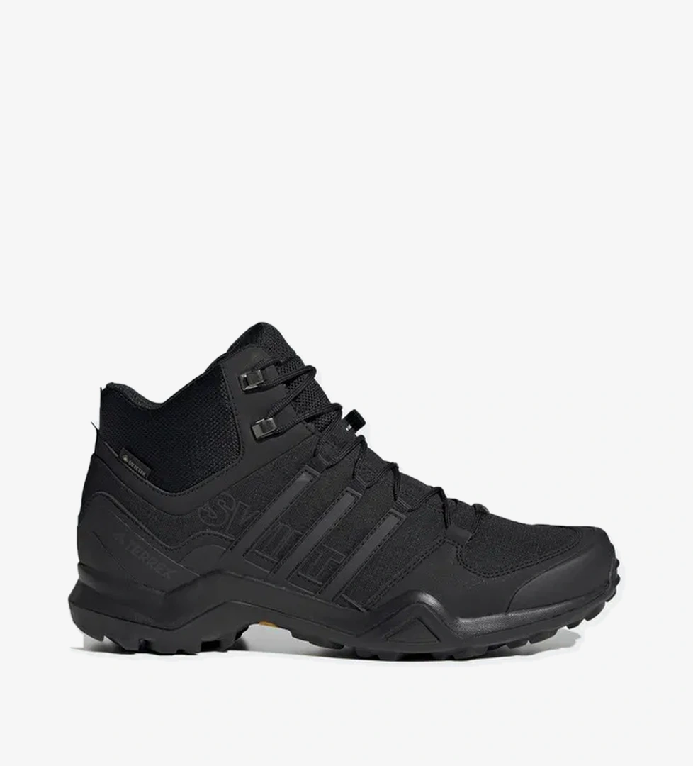 adidas Terrex Swift R2 Mid Gore Tex Erkek Siyah Outdoor Ayakkabı - Görsel 1