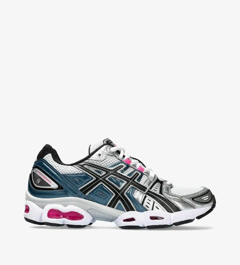 Asics Asics Gel-Nimbus 9 Unisex Gri/Mavi Spor Ayakkabı model görseli