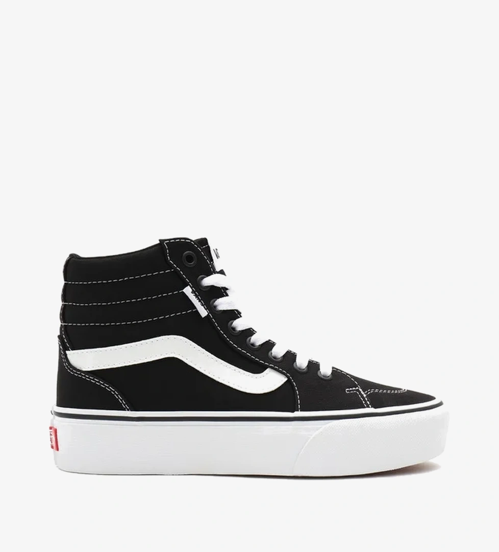 Vans Filmore Hi Platform Kadın Siyah Sneaker