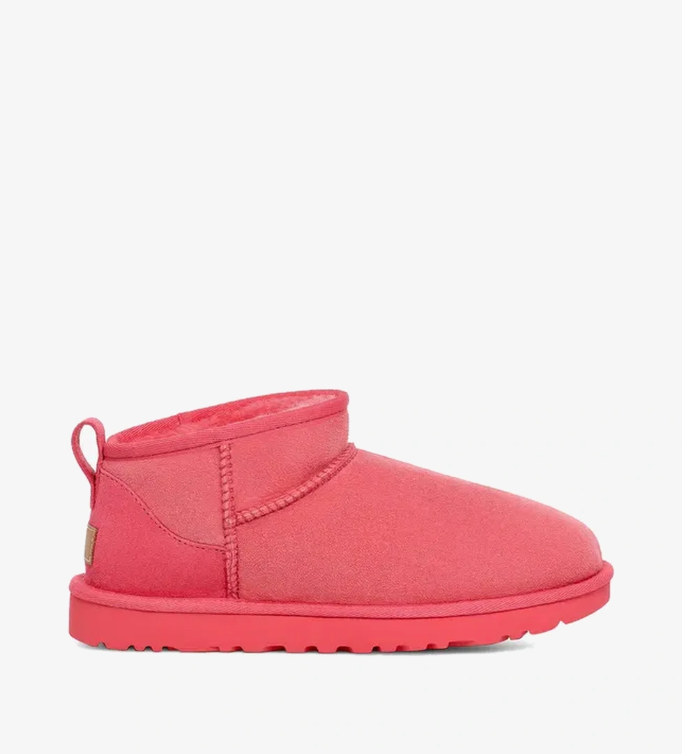 UGG Classic Ultra Mini Kadın Pembe Bot - Görsel 1