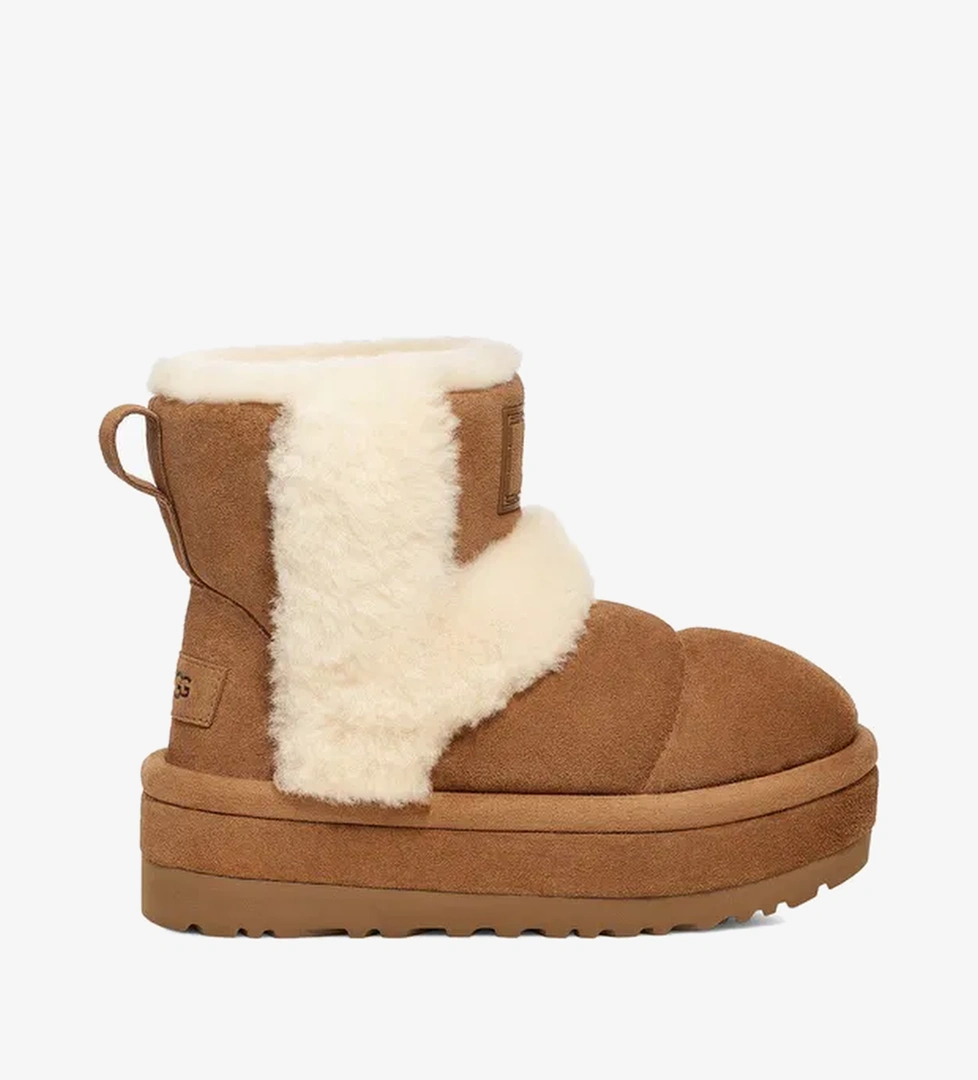 UGG Classic Chillapeak Kadın Krem Bot - Görsel 1