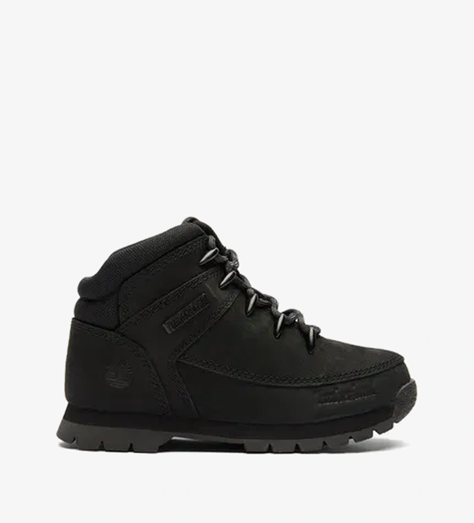 Timberland Mid Lace Up Çocuk Siyah Bot - Görsel 1