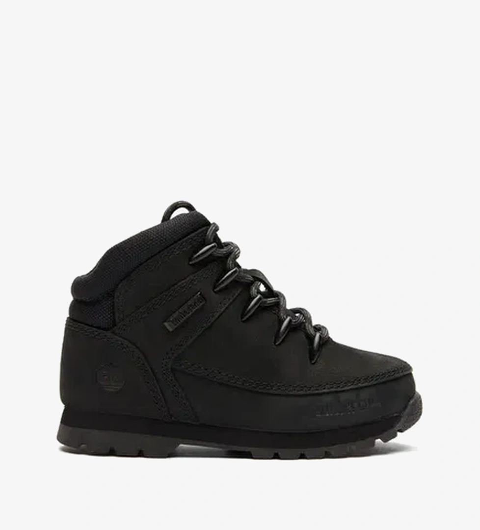 Timberland Mid Lace Up Bebek Siyah Bot - Görsel 1