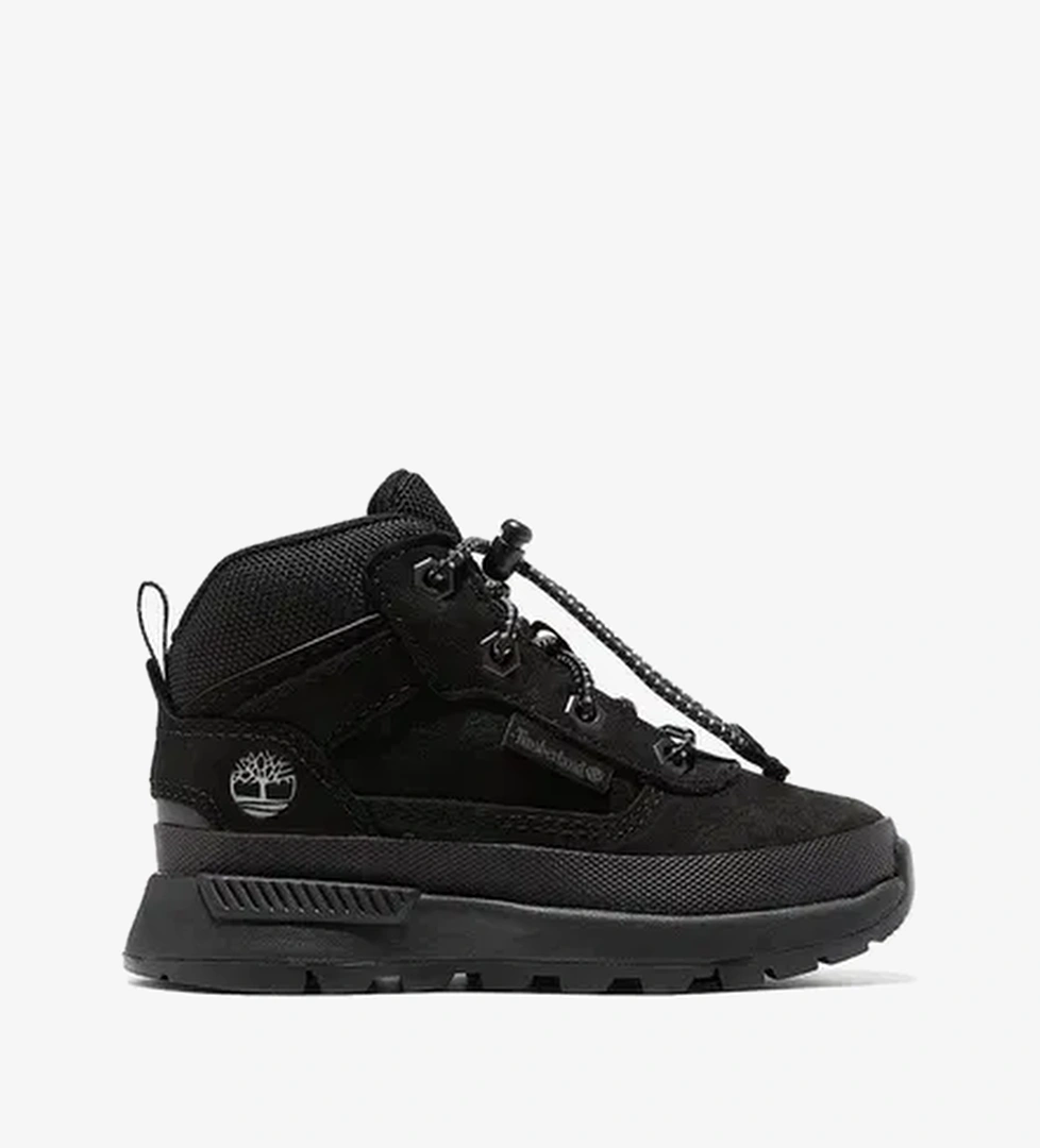 Timberland Mid Lace Up Bebek Siyah Outdoor Ayakkabı - Görsel 1