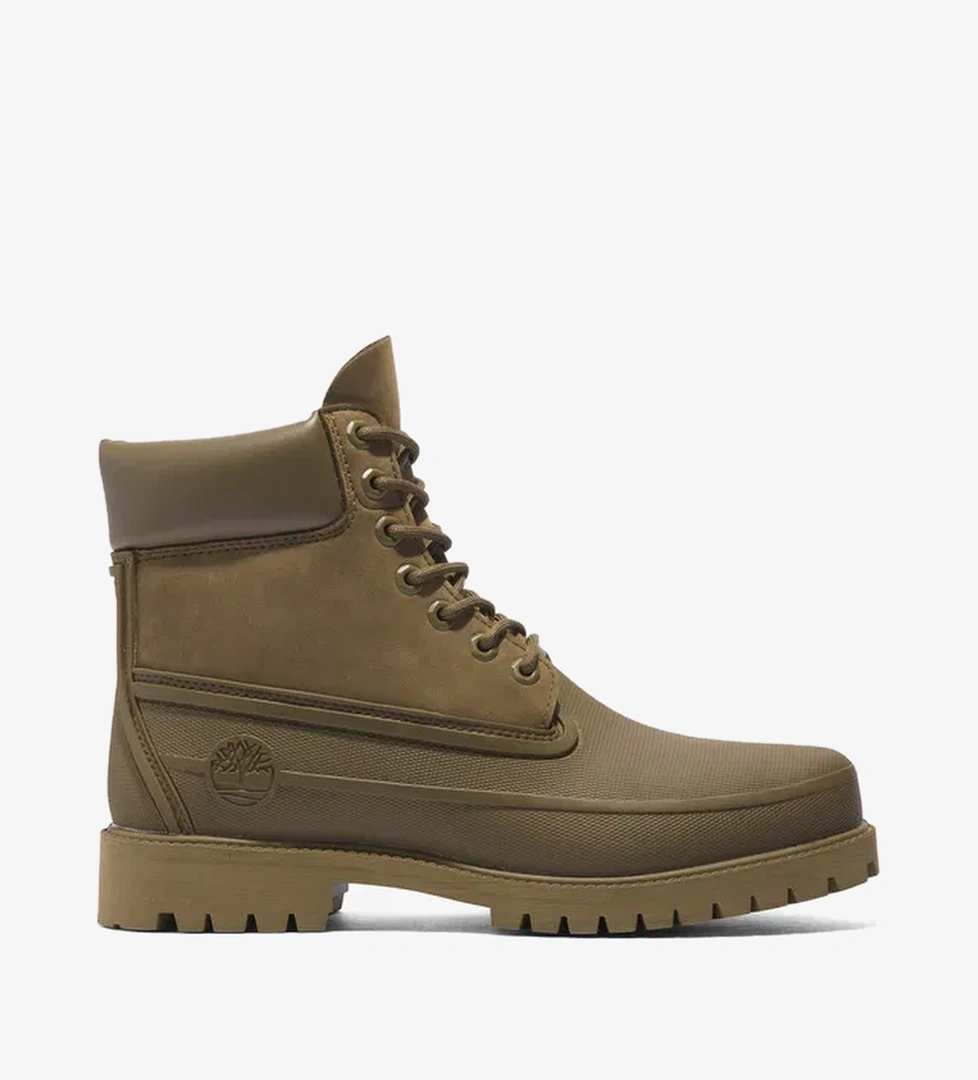 Timberland 6 Inch Lace Up Waterproof Erkek Yeşil Bot - Görsel 1