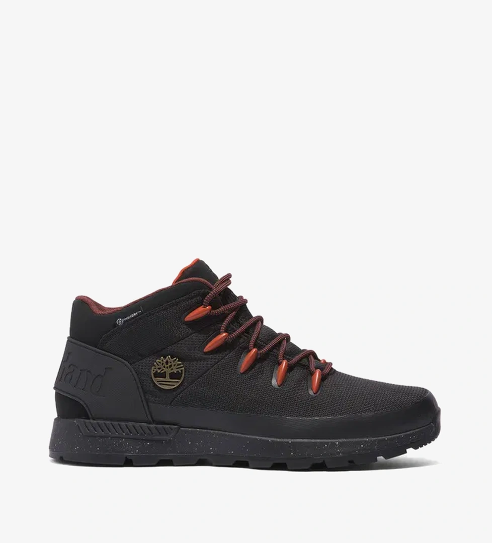 Timberland Mid Lace Up Waterproof Erkek Siyah Bot - Görsel 1