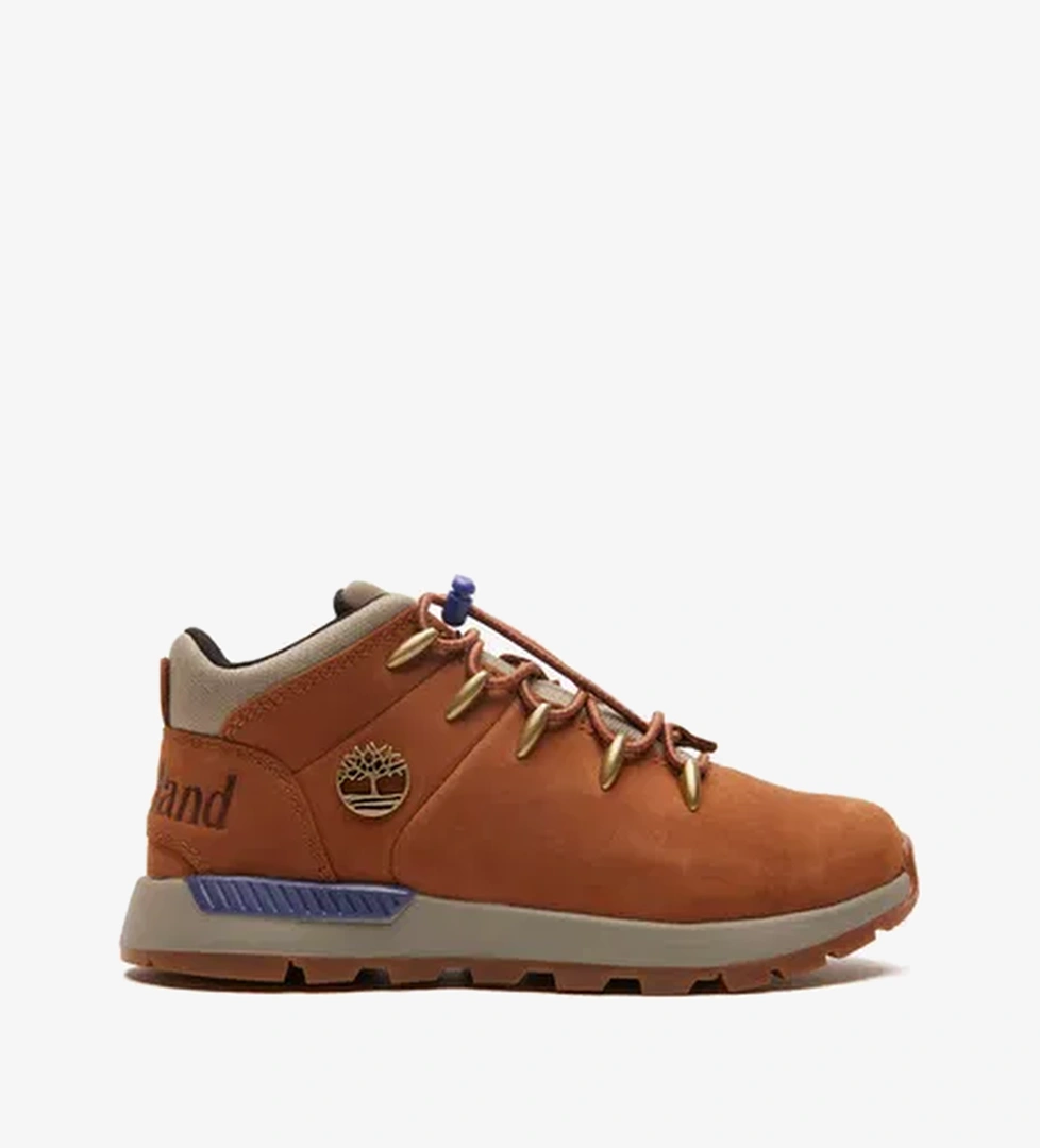Timberland Mid Lace Up Çocuk Kahverengi Bot - Görsel 1