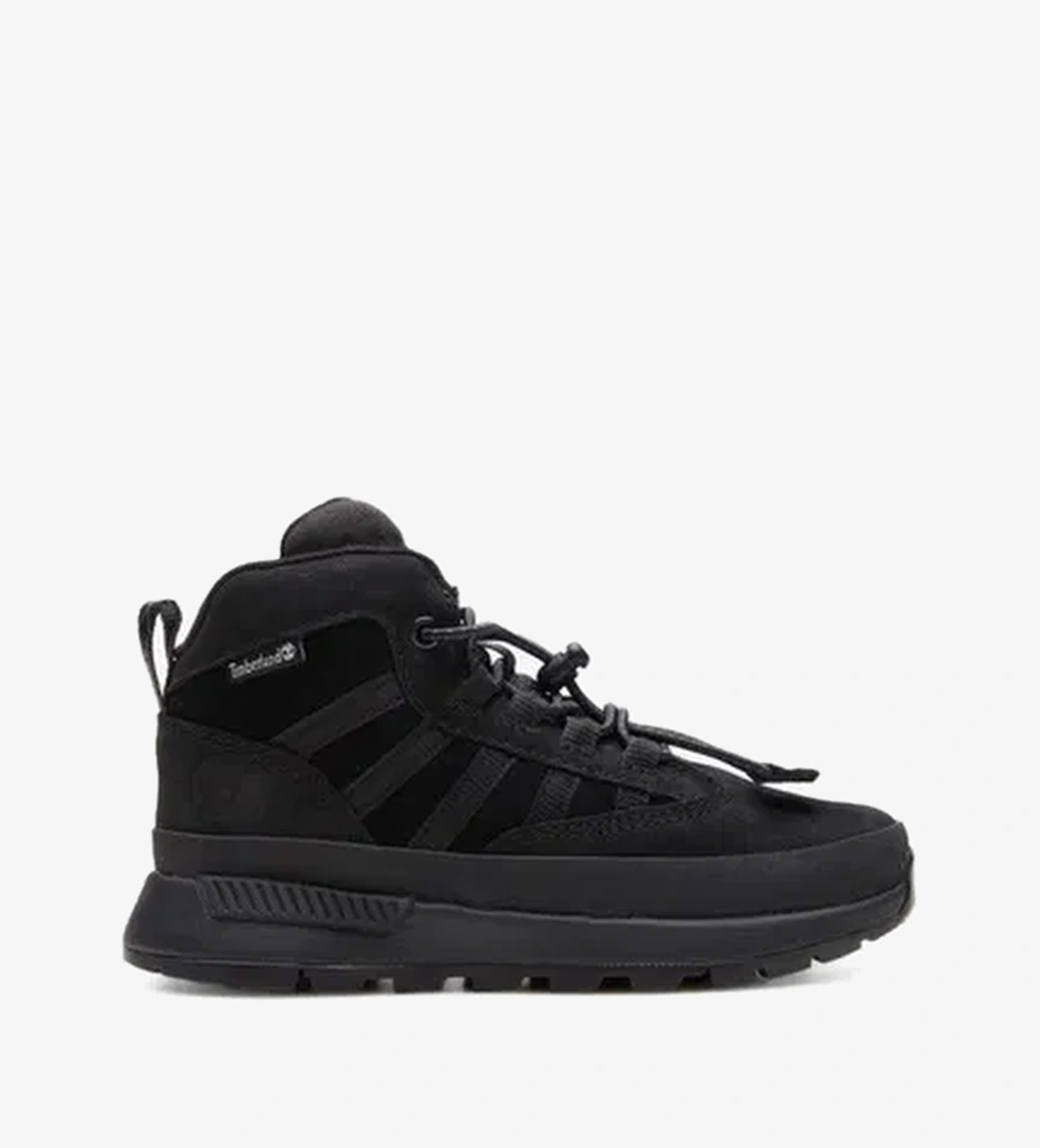 Timberland Mid Lace Up Bebek Siyah Spor Ayakkabı - Görsel 1