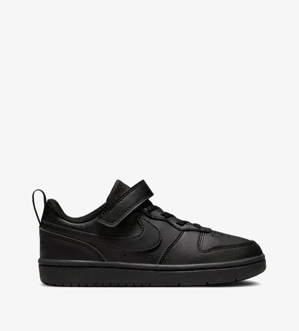 Nike Nike Court Borough Low Re Siyah Erkek Çocuk Recraft Sneaker Ayakkabı model görseli