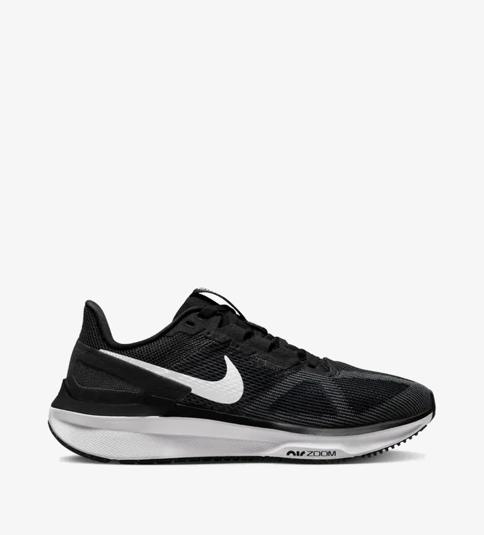 Nike Nike Air Siyah Zoom Koşu Structure 25 Ayakkabısı Road Running Kadın Spor Ayakkabı model görseli